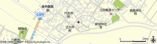 滋賀県守山市立田町1629周辺の地図