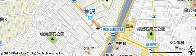 名古屋市役所　緑政土木局神沢自転車駐車場管理事務所周辺の地図