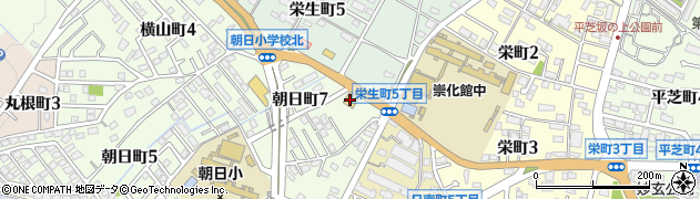 はま寿司豊田朝日店周辺の地図