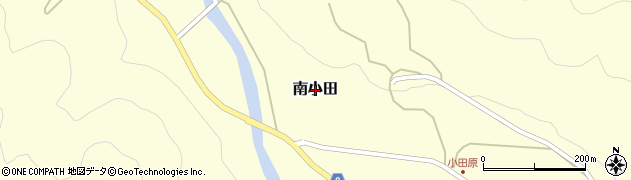 兵庫県神河町（神崎郡）南小田周辺の地図