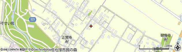 滋賀県守山市水保町482周辺の地図
