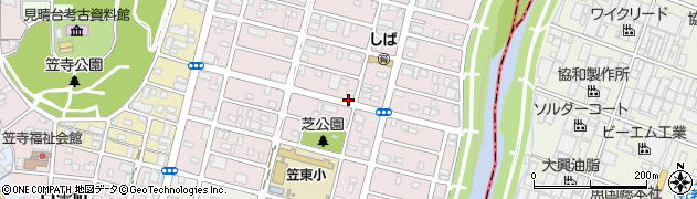 愛知県名古屋市南区芝町周辺の地図