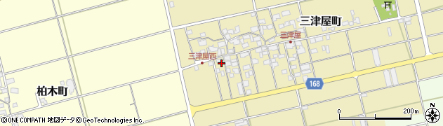 滋賀県東近江市三津屋町967周辺の地図