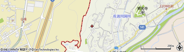 静岡県田方郡函南町上沢266-1周辺の地図
