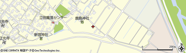 滋賀県守山市立田町220周辺の地図