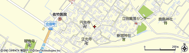 滋賀県守山市立田町1631周辺の地図