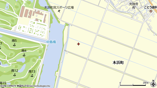 〒524-0104 滋賀県守山市木浜町の地図