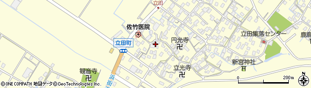 滋賀県守山市立田町1757周辺の地図