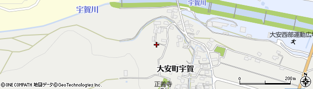三重県いなべ市大安町宇賀964周辺の地図