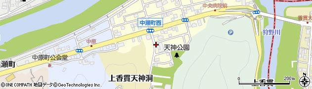 静岡県沼津市中瀬町周辺の地図