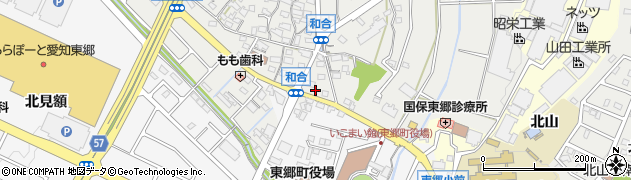 愛知県愛知郡東郷町和合前田8周辺の地図