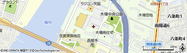 三和梱包工業株式会社　名古屋工場周辺の地図