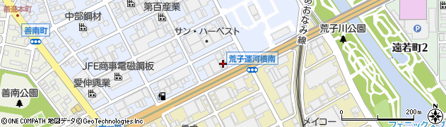 愛知県名古屋市港区善進本町564周辺の地図