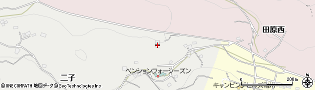 千葉県鴨川市二子694周辺の地図