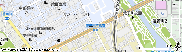愛知県名古屋市港区善進本町569周辺の地図