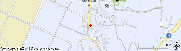 静岡県田方郡函南町畑6周辺の地図