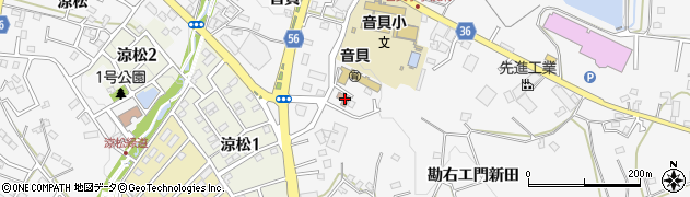 愛知県愛知郡東郷町春木音貝104周辺の地図