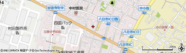 滋賀県東近江市妙法寺町839周辺の地図
