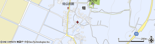静岡県田方郡函南町畑15周辺の地図