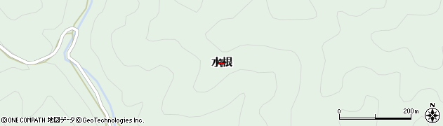 兵庫県佐用町（佐用郡）水根周辺の地図
