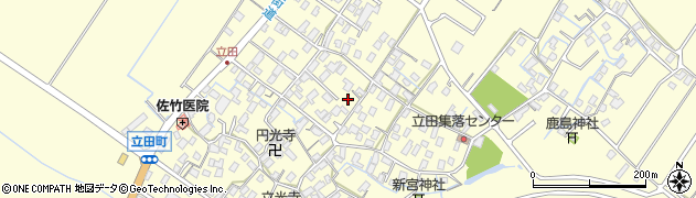 滋賀県守山市立田町1646周辺の地図