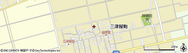 滋賀県東近江市三津屋町674周辺の地図