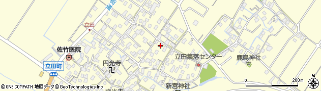 滋賀県守山市立田町1649周辺の地図