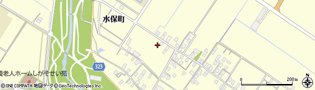 滋賀県守山市水保町3168周辺の地図
