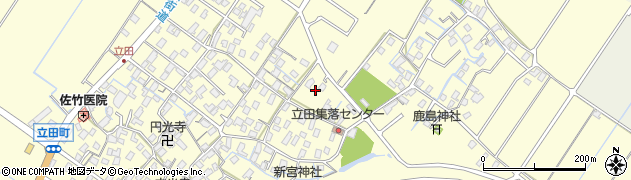 滋賀県守山市立田町1540周辺の地図