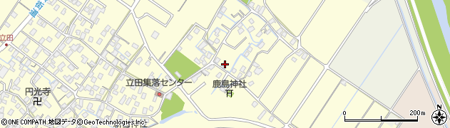 滋賀県守山市立田町1440周辺の地図