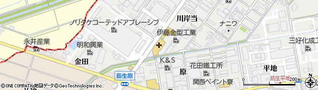 ＮＴＰ名古屋トヨペット三好店周辺の地図