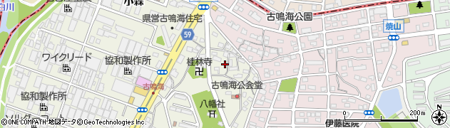 愛知県名古屋市緑区鳴海町古鳴海56周辺の地図