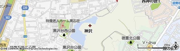 愛知県名古屋市緑区鳴海町神沢周辺の地図