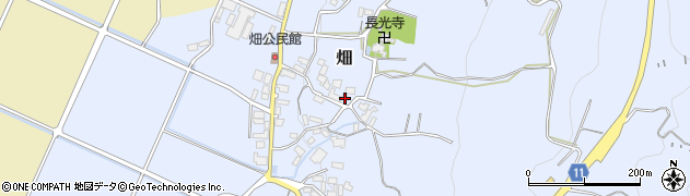 静岡県田方郡函南町畑64周辺の地図