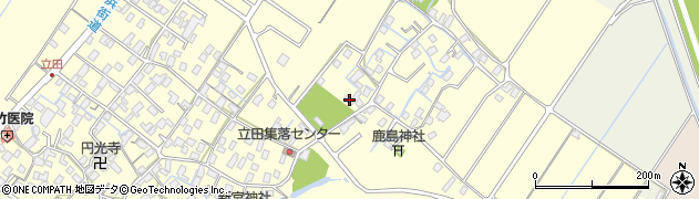 滋賀県守山市立田町1450周辺の地図
