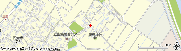 滋賀県守山市立田町1441周辺の地図