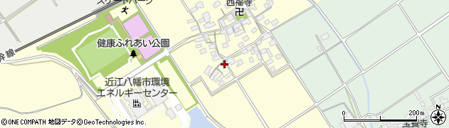 滋賀県近江八幡市竹町415周辺の地図