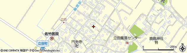滋賀県守山市立田町1691周辺の地図