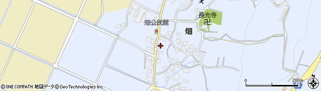静岡県田方郡函南町畑4周辺の地図