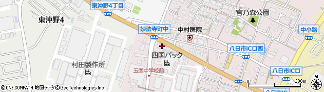 滋賀県東近江市妙法寺町987周辺の地図