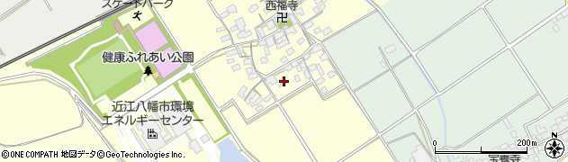滋賀県近江八幡市竹町397周辺の地図
