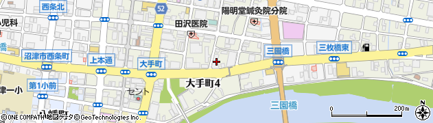 日本生命保険相互会社　ライフプラザ沼津・ご来店窓口周辺の地図