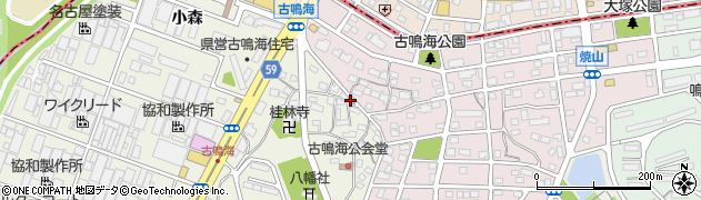 愛知県名古屋市緑区鳴海町古鳴海106周辺の地図