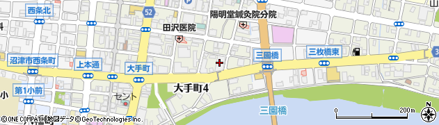 株式会社東京商工リサーチ　沼津支店周辺の地図