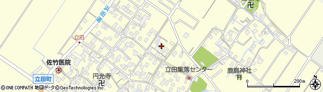 滋賀県守山市立田町1577周辺の地図