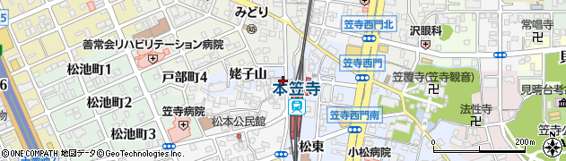愛知県名古屋市南区笠寺町姥子山6周辺の地図