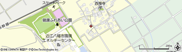 滋賀県近江八幡市竹町399周辺の地図