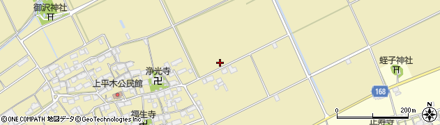 滋賀県東近江市上平木町3003周辺の地図