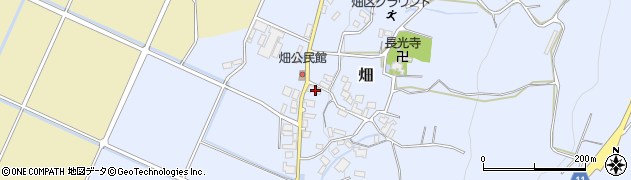 静岡県田方郡函南町畑3周辺の地図