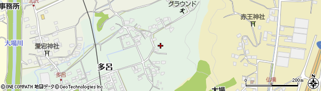 静岡県三島市多呂280周辺の地図